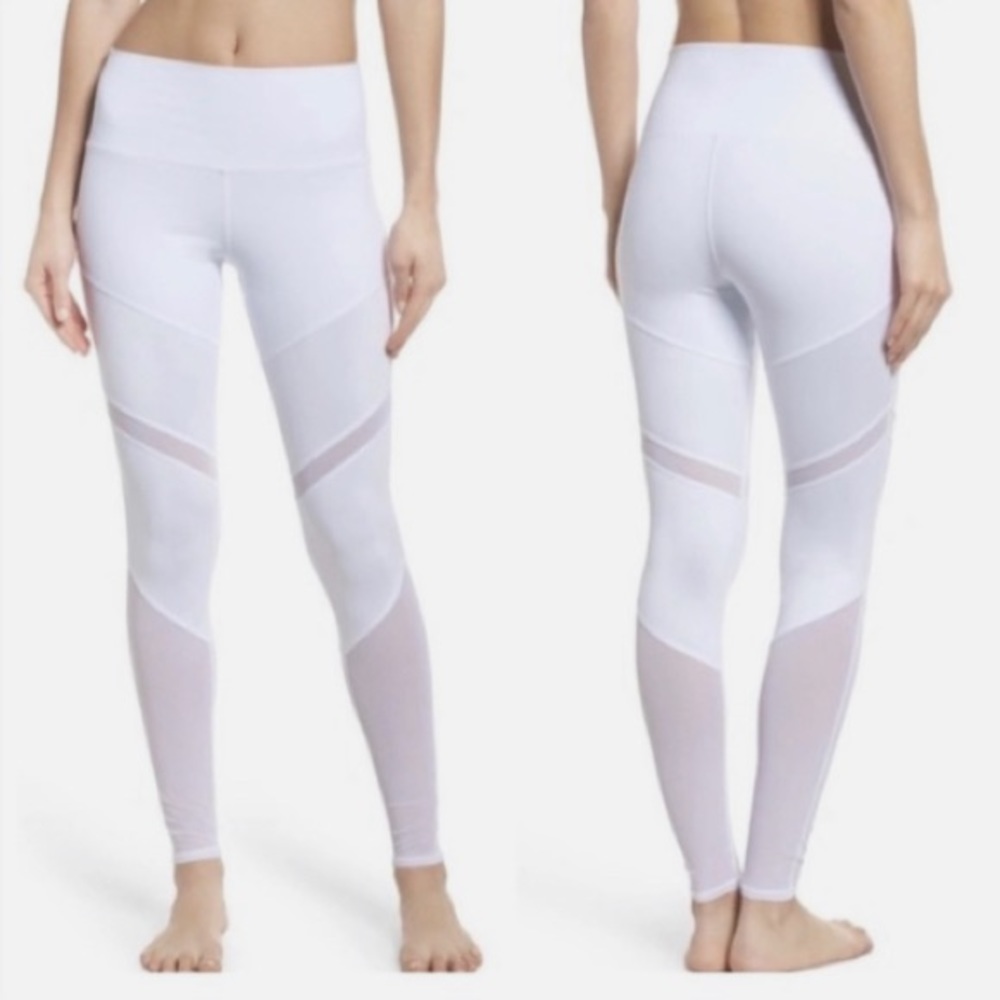 Alo Yoga Shiela White Leggings (XS)